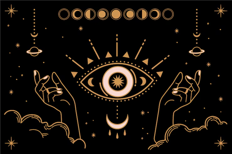Ojo Cósmico y Manos Celestiales de Poder